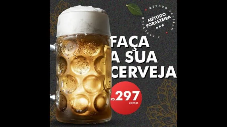 Método Forasteira de Cerveja Artesanal é bom? Método Forasteira de Cerveja Artesanal posso confiar?
