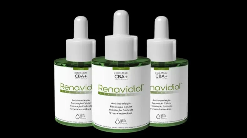 3 frascos do Renavidiol